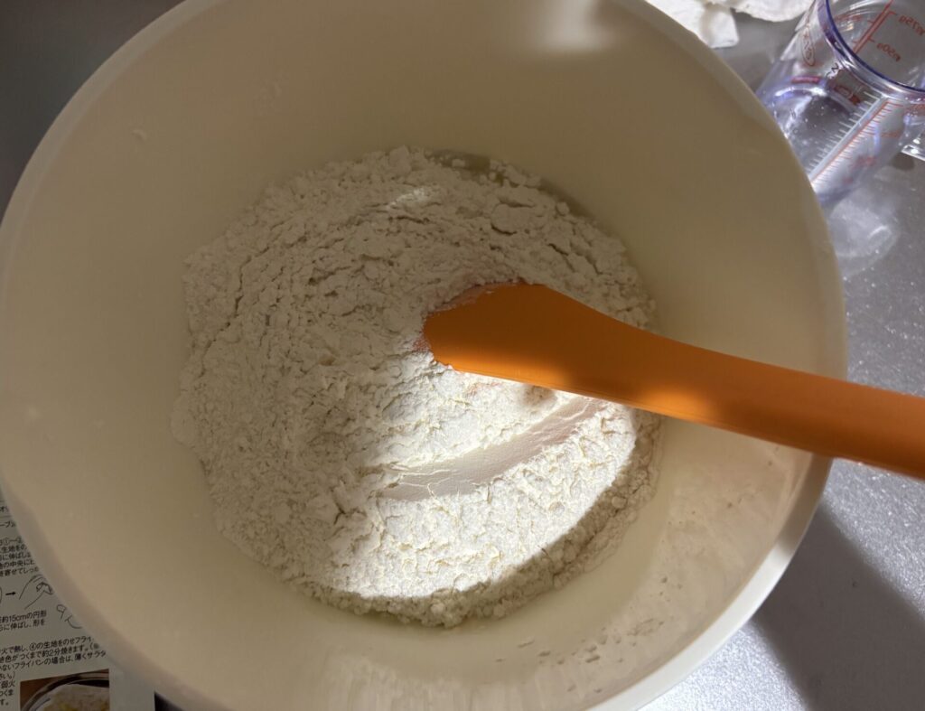 フライパンで作るナン